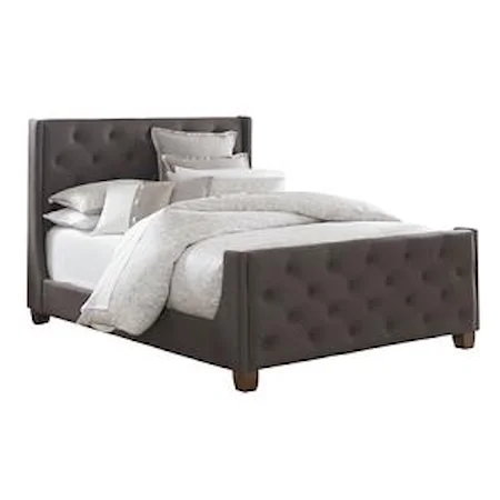 King Upholstered Headboard and Footboard